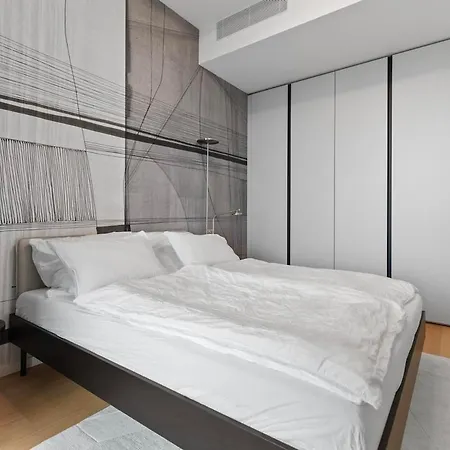 Skypark 1-Bedroom Apartment On Floor 28 With Panoramic View And Parking By Skyviews Daire *