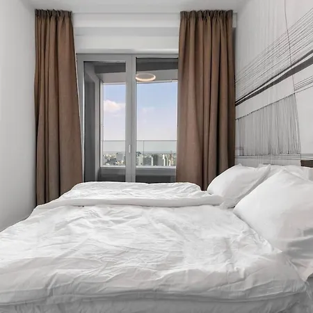 Skypark 1-Bedroom Apartment On Floor 28 With Panoramic View And Parking By Skyviews Lejlighed *