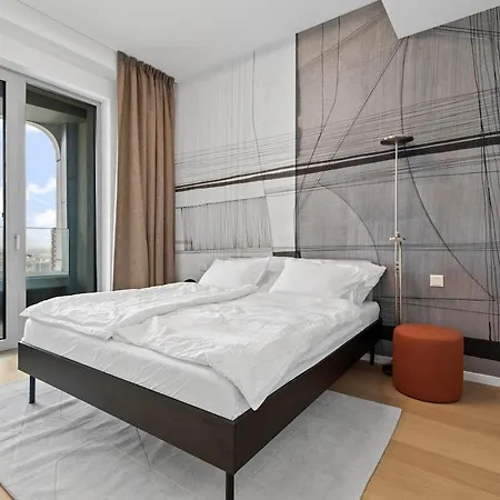 Skypark 1-Bedroom Apartment On Floor 28 With Panoramic View And Parking By Skyviews דירה *