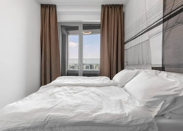 Skypark 1-Bedroom Apartment On Floor 28 With Panoramic View And Parking By Skyviews 公寓 *