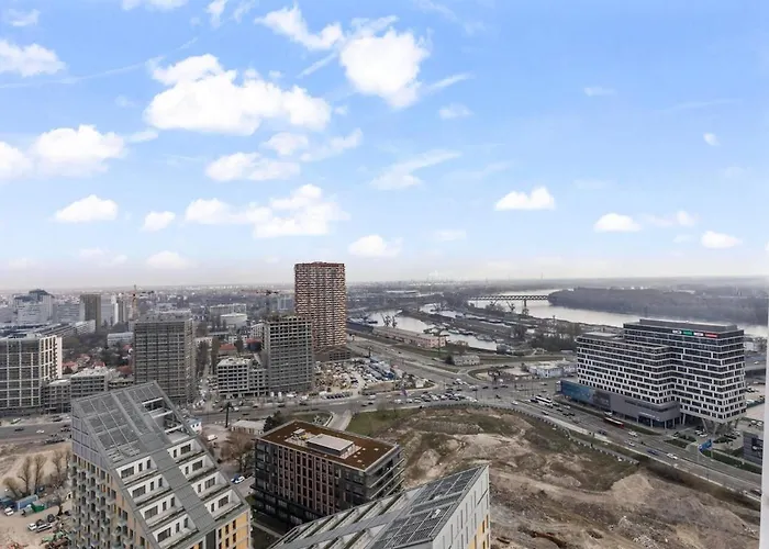 Skypark 1-Bedroom Apartment On Floor 28 With Panoramic View And Parking By Skyviews Apartmán