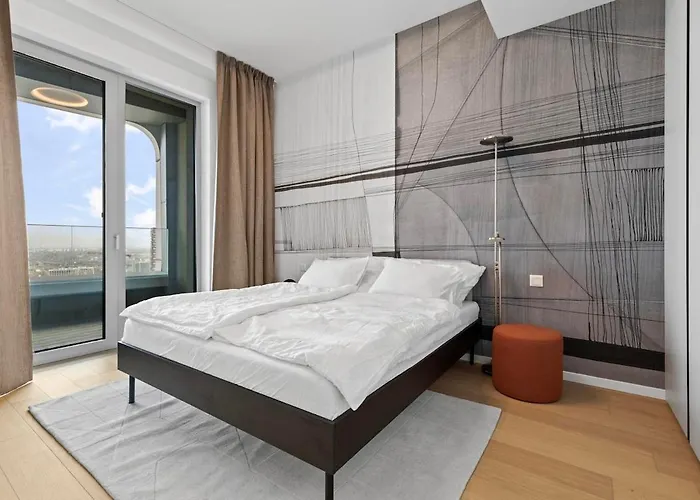 Skypark 1-Bedroom Apartment On Floor 28 With Panoramic View And Parking By Skyviews Daire *